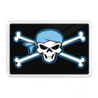 Магнит 7,5 x 5,1 см  Череп