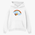 Толстовка худи оверсайз