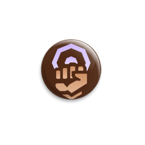 Значок 25мм с принтом Guardian Bronze 3