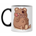 Кружка двухцветная