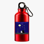 Металлическая бутылка 400 мл UV-DTF