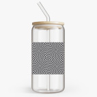 Банка с бамбуковой крышкой