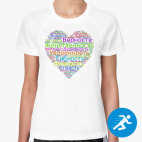 Женская спортивная футболка