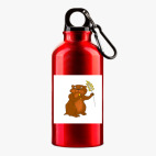 Металлическая бутылка 400 мл UV-DTF