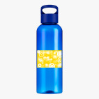 Прозрачная спортивная бутылка