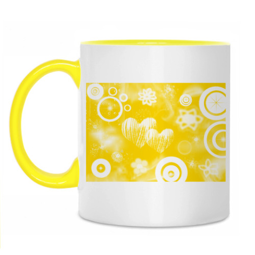 Кружка с принтом Любовь