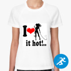 Женская спортивная футболка