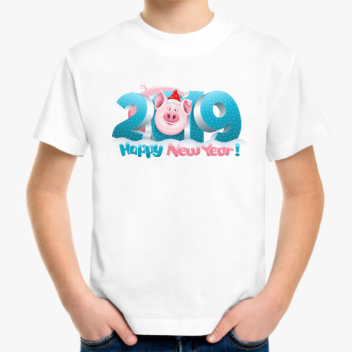 Детская футболка Символ 2019 года