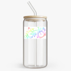 Банка с бамбуковой крышкой