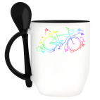 Кружка с ложкой