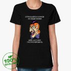 Женская футболка органик