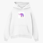 Толстовка худи оверсайз