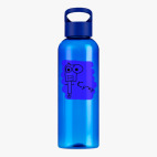 Прозрачная спортивная бутылка