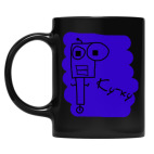 Кружка цветная UV-DTF