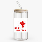 Банка с бамбуковой крышкой