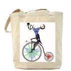 Ретро вело -олень и -сова