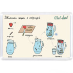 'Яблочная вода с корицей'