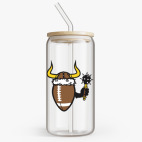 Банка с бамбуковой крышкой