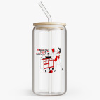 Банка с бамбуковой крышкой