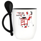 Кружка с ложкой