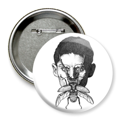 Значок 75мм Франц Кафка