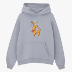 Толстовка худи оверсайз