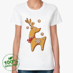 Женская футболка органик