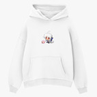 Толстовка худи оверсайз