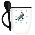 Кружка с ложкой