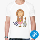 Мужская спортивная футболка