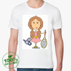 Мужская футболка органик