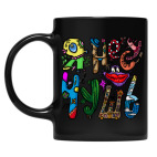 Кружка цветная UV-DTF