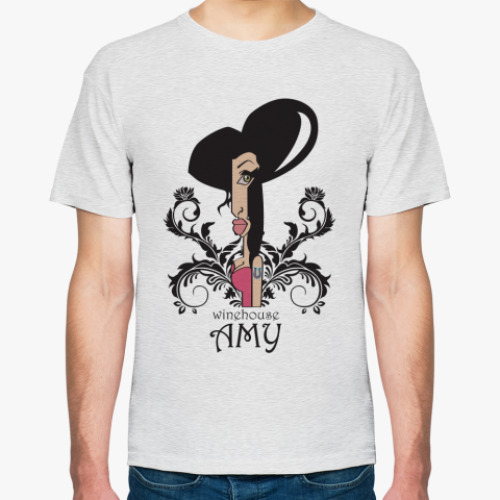 Футболка с принтом  Amy