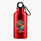 Металлическая бутылка 400 мл UV-DTF