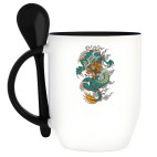 Кружка с ложкой