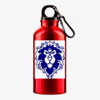 Металлическая бутылка 400 мл UV-DTF