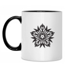 Кружка двухцветная