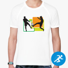 Мужская спортивная футболка