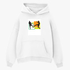 Толстовка худи оверсайз