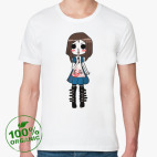 Мужская футболка органик