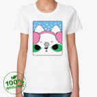 Женская футболка органик