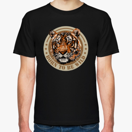 Футболка Born to be Wild Tiger