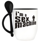 Кружка с ложкой