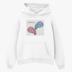 Толстовка худи оверсайз