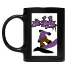 Кружка цветная UV-DTF