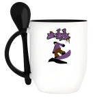 Кружка с ложкой