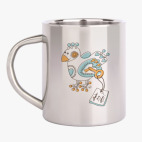 Кружка металлическая