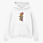 Толстовка худи оверсайз