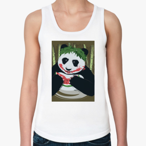 Женская майка с принтом Панда Joker