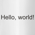 Hello, world!